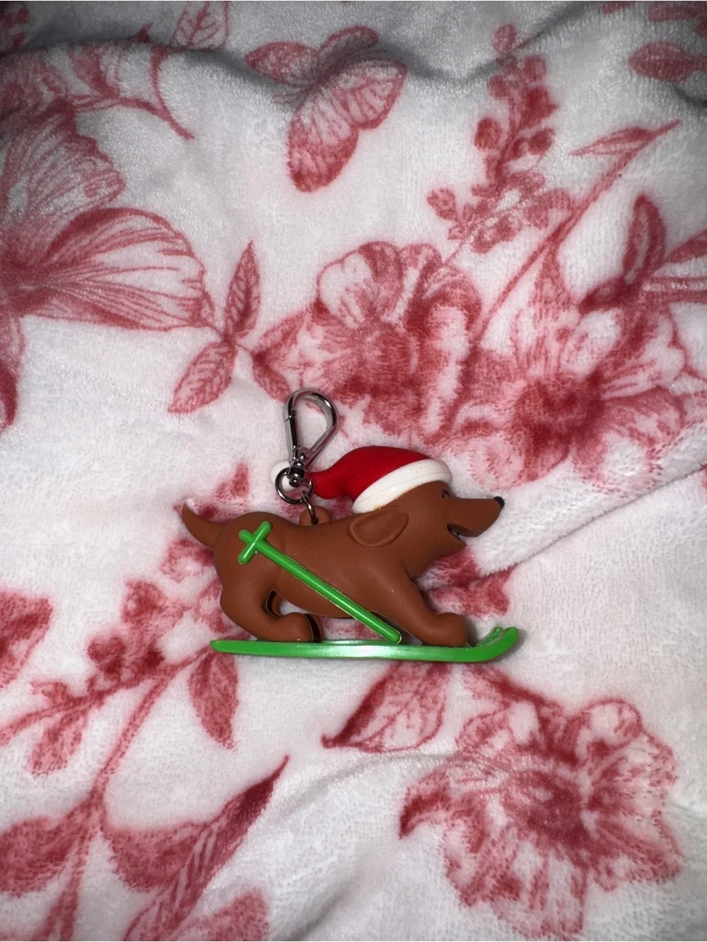 Bath & Body Works Holiday Dachshund Ski Hand Sanitizer Holder